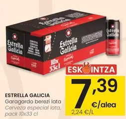 Estrella Galicia - Cerveza Especial 