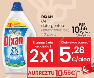 Dixan - Detergente Gel