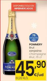 Pommery - Champagne Brut, 75 Cl