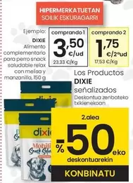 Dixie - Alimento Complementario Para Perro Snack Saludable Relax Con Melisa Y Manzanilla