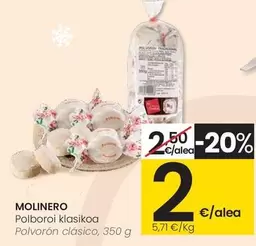 Molinero - Polvorón Clásico