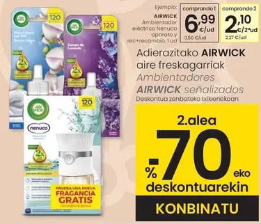 Air Wick - Ambientador Electrico Nenuco Aparati Y Rec+Recambio