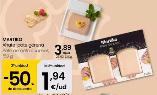 Martiko - Paté De Pato Superior