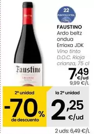 Faustino - Vino Tinto D.O.C.  Rioja Crianza