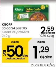 Knorr - Caldo 24 Pastillas
