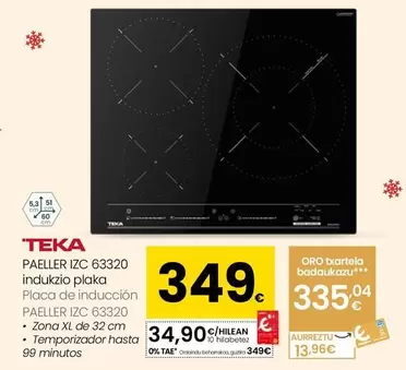 Teka - Placa De Induccion Paeller IZC 63320