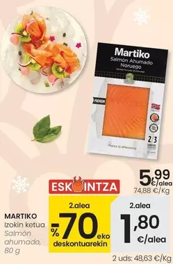 Martiko - Salmón Ahumado