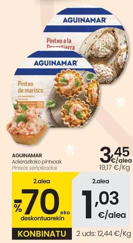 Aguinamar - Pintxos