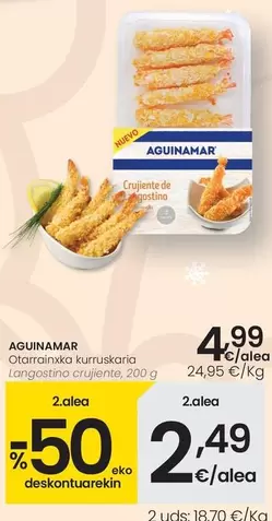 Aguinamar - Langostino Crujiente