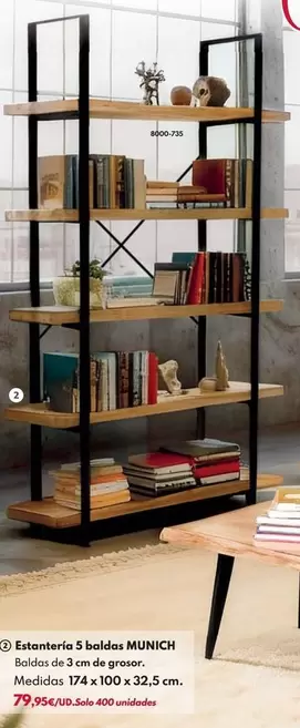 Estanteria 5 Baldas Munich 