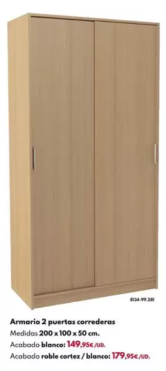 Armario 2 Puertas Correderas 