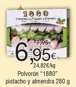 1880 - Polvoron Pistacho Y Almendra