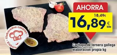 Froiz - Cachopo De Ternera Gallega Elaboración Propia