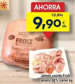 Froiz - Jamon Cocido Entero 88% Carne