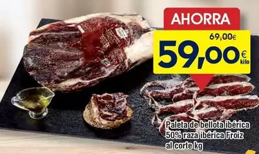 Froiz - Paleta De Bellota Iberica 50% Raza Iberica