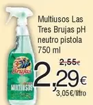 Tres - Multiusos Las  Brujas Ph Neutro Pistola