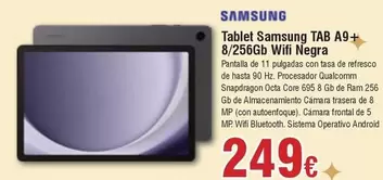 Samsung - Tablet Tab A9+ 8/256gb Wifi Negra