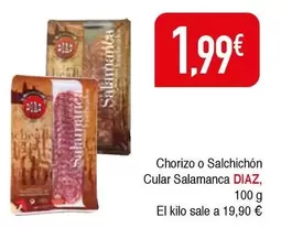 Salamanca - Chorizo O Salchichon Cular