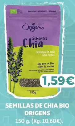 origen - Semillas De Chia Bio