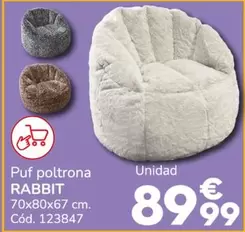PUF POLTRONA RABBIT
