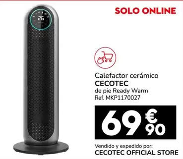 cecotec - Calefactor Cerámico