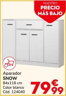 Blanco - Aparador Snow