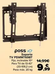 Poss - Soporte  Tv PSWMT698T