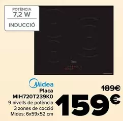 Midea - Placa MIH720T239K0