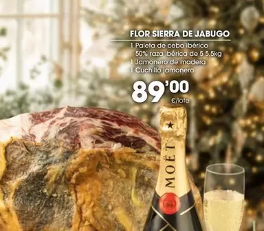 Flor - Jamonero De Madera Cuchillo Jamonero