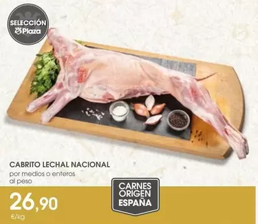 origen - Cabrito Lechal Nacional