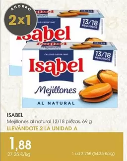 Isabel - Mejillones Al Natural