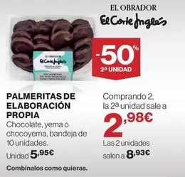 Obrador - Palmeritas De Elaboracion Propia