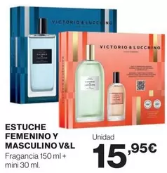 Victorio & Lucchino - Estuche Femenino Y Masculino