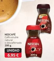 Nescafé - Café Soluble Natural O Descafeinado