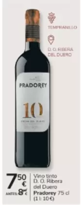 Prado Rey - Vino Tinto D.o. Ribera Del Duero