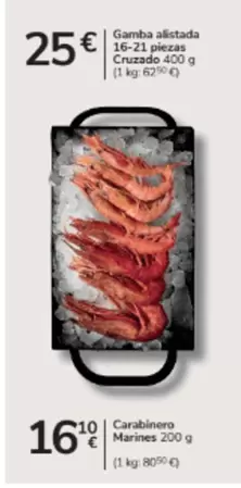 Gamba Alistada 16-21 Piezas Cruzado