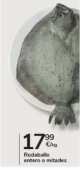 Rodaballo Entero O Mitades