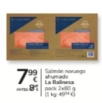 La Balinesa - Salmón Noruego Ahumado