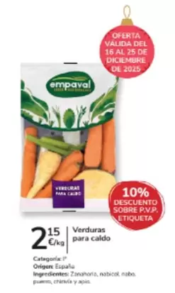 España - Verduras Para Caldo