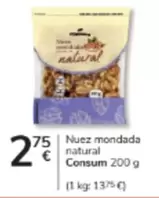 Consum - Nuez Mondada Natural