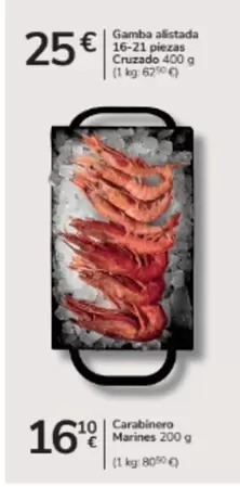 Gamba Alistada 16-21 Piezas Cruzado