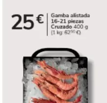 Gamba Alistada 16-21 Piezas Cruzado