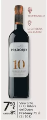 Prado Rey - Vino Tinto D.O. Ribera Del Duero