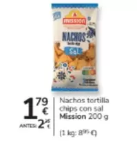 Mission - Nachos Tortilla Chips Con Sal