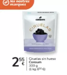 Consum - Ciruelas Sin Hueso