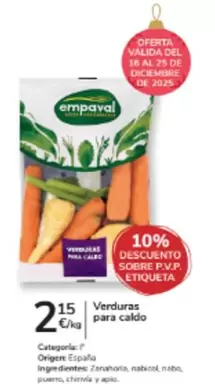 origen - Verduras Para Caldo