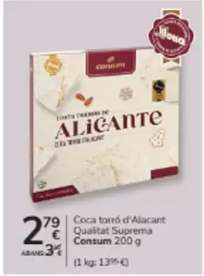 Consum - Coca Torro D'alacant