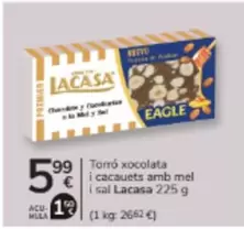 Lacasa - Torro Xocolata I Cacauets Amb Mel I Sal