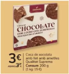 Consum - Cocoa Amb Tet Amb Ametlles Qualitat Suprema