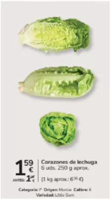 Corazones De Lechuga